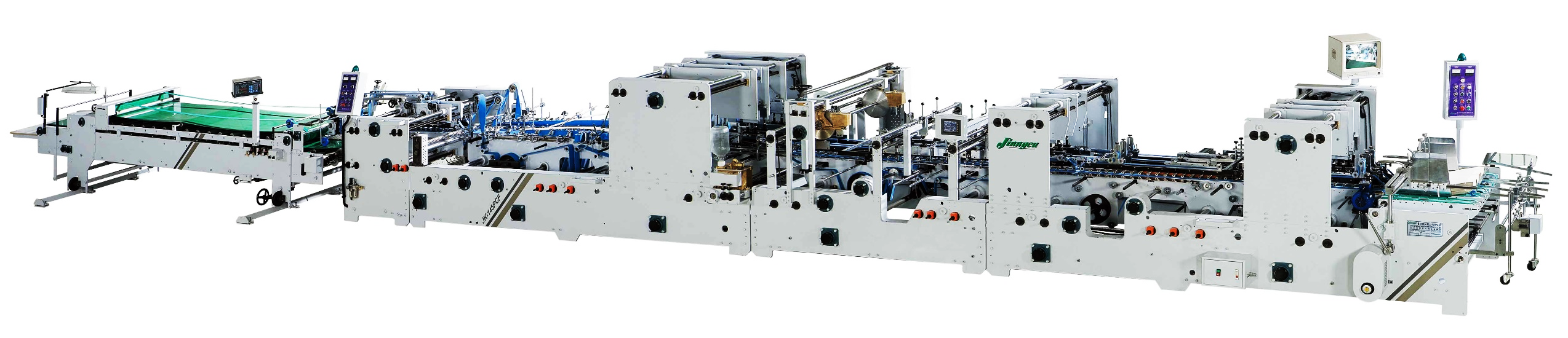 JK-145PCF 4/6 corner Automatic Folder Gluer Machine
