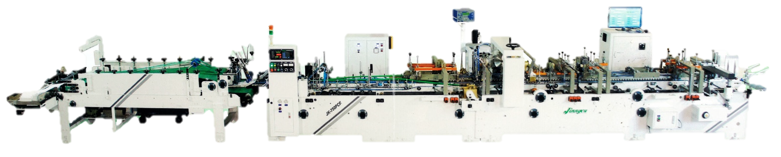 JK-750PCF 4/6 corner Automatic Folder Gluer Machine
